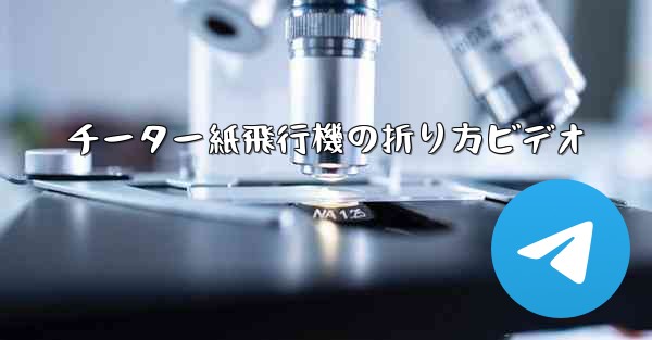 <b>チーター紙飛行機の折り方ビデオ</b>