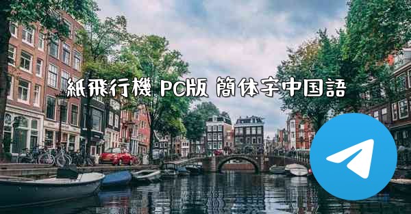 紙飛行機 PC版 簡体字中国語