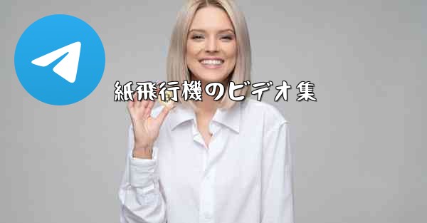 <b>紙飛行機のビデオ集</b>