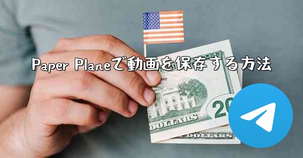 Paper Planeで動画を保存する方法