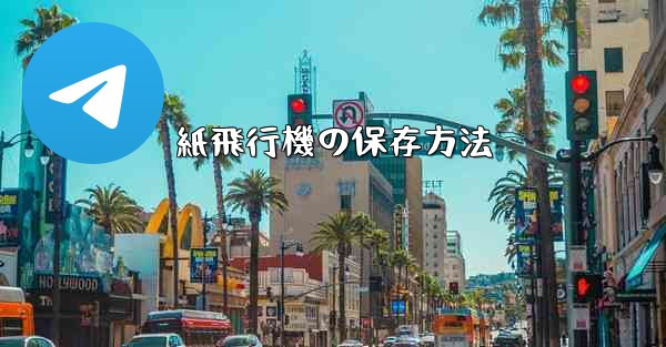 紙飛行機の保存方法