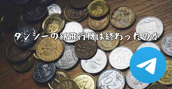 タンシーの紙飛行機は終わったのか