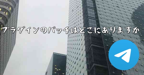 Paper Plane プラグインのパッチはどこにありますか