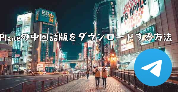 Simple Planeの中国語版をダウンロードする方法