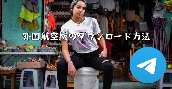 外国航空機のダウンロード方法