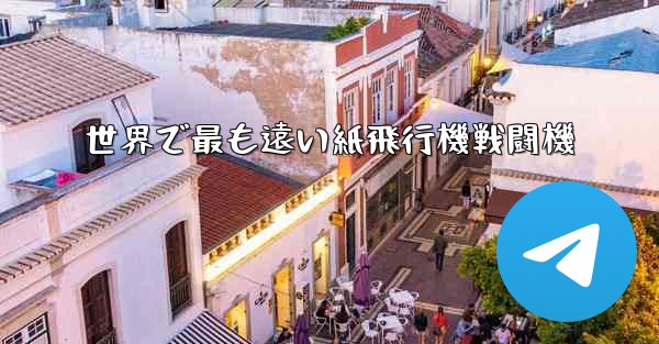 世界で最も遠い紙飛行機戦闘機