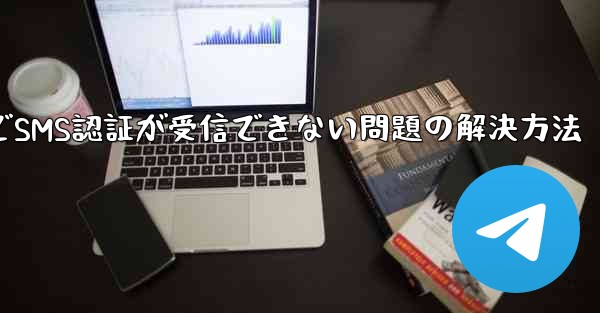 紙飛行機でSMS認証が受信できない問題の解決方法