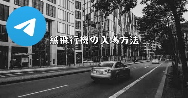 紙飛行機の入場方法