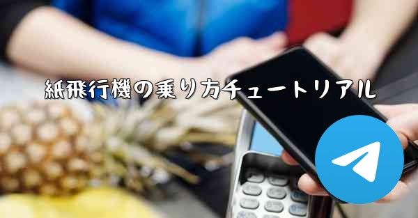 紙飛行機の乗り方チュートリアル