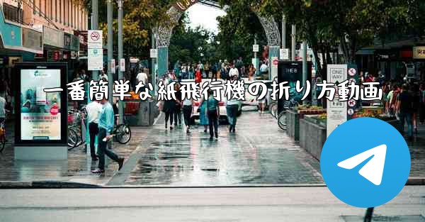 <b>一番簡単な紙飛行機の折り方動画</b>