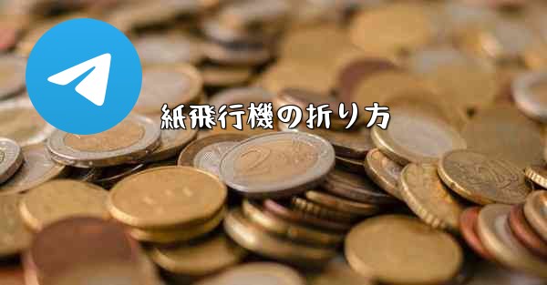 <b>紙飛行機の折り方</b>