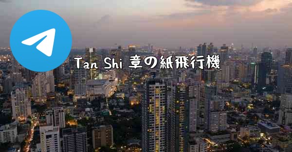 Tan Shi 章の紙飛行機