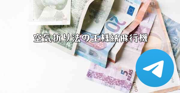 空気折り法の王様紙飛行機