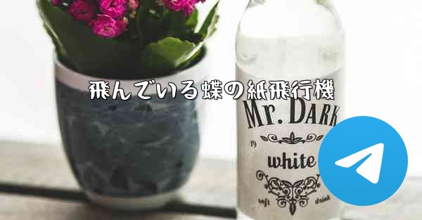 <b>飛んでいる蝶の紙飛行機</b>