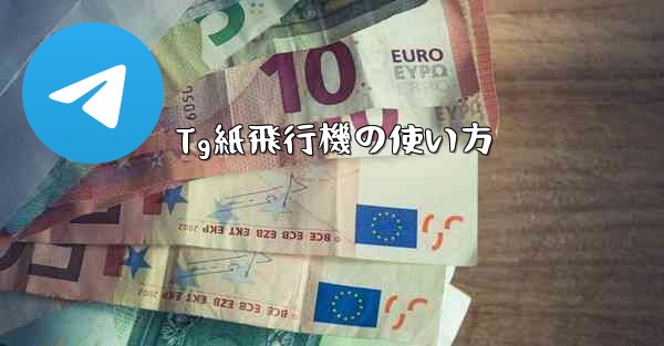 Tg紙飛行機の使い方