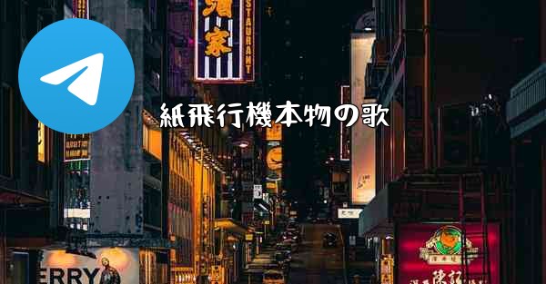 <b>紙飛行機本物の歌</b>