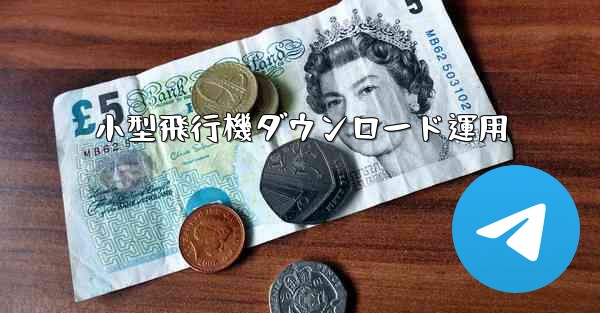小型飛行機ダウンロード運用